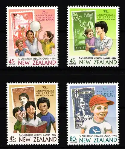 Neuseeland 1360-1363 postfrisch #HU975