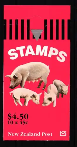 Neuseeland 1441-1450 postfrisch Markenheftchen #HV004