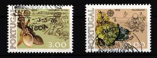 Portugal 1311-1312 gestempelt mit Phosphorstreifen #HT891