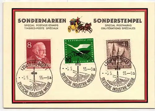 Berlin 106 u.a. auf Sonderpostkarte #HL816