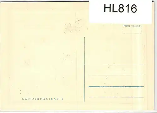 Berlin 106 u.a. auf Sonderpostkarte #HL816