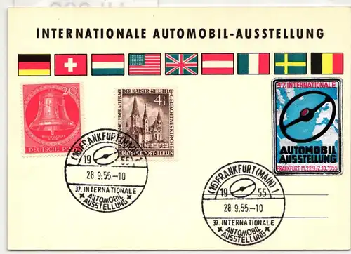 Berlin 106 u.a. auf Sonderpostkarte #HL822