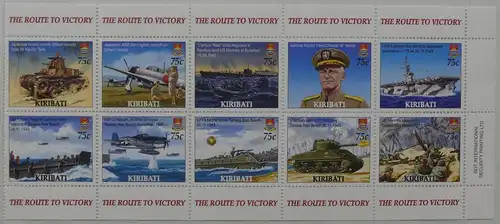 Kiribati 956-965 postfrisch Kleinbogen Geschichte #HS421