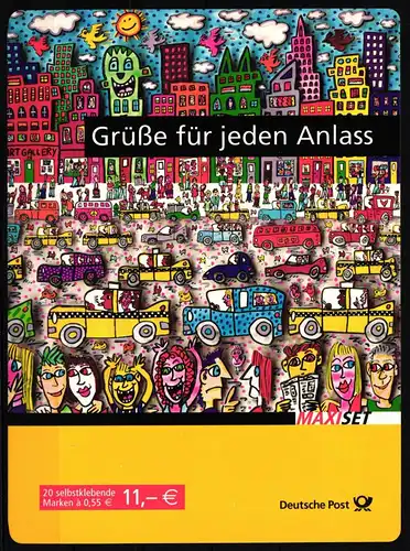 BRD MH 73a gestempelt #HT715