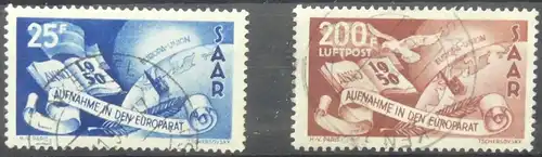 Saarland 297-298 gestempelt #HK931