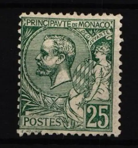 Monaco 16 mit Falz #HT663