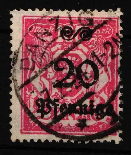 Danzig 183 gestempelt geprüft Infla Berlin #HW225