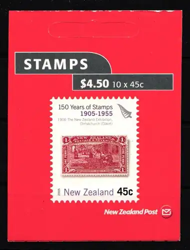 Neuseeland 2250 postfrisch Markenheftchen #HU775
