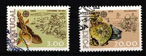 Portugal 1311-1312 gestempelt mit Phosphorstreifen #HT892