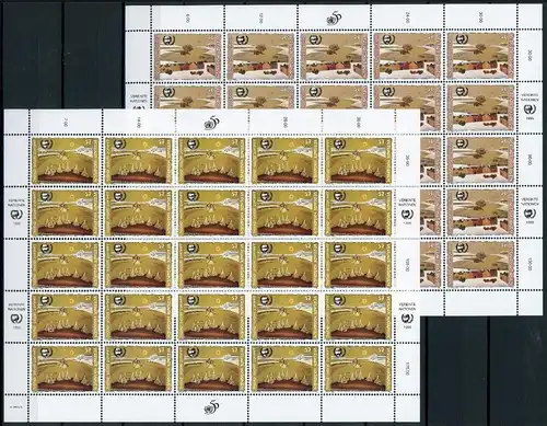 UNO Wien Kleinbögen 184-185 postfrisch #GW904