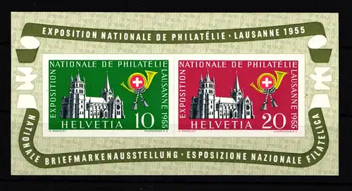 Schweiz Block 15 postfrisch #HA950