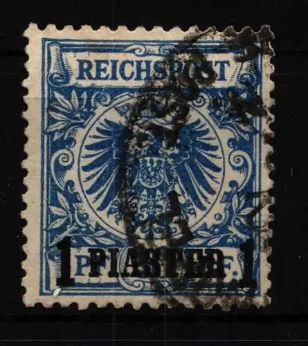 Deutsche Auslandspostämter Türkei 8b gestempelt geprüft Hollmann BPP #HS963