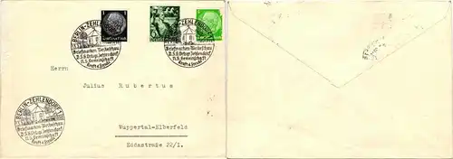 Deutsches Reich Lot Berlin Sonderstempel auf Brief #HL932