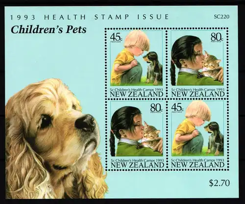 Neuseeland Block 36 postfrisch #HU955