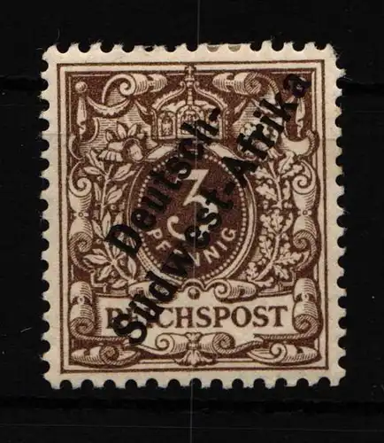 Deutsche Kolonien Deutsch-Südwestafrika 1 mit Falz #HF770