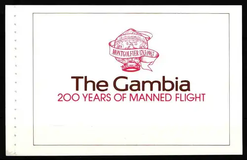 Gambia 491-495 postfrisch Markenheft / Raumfahrt #HP629