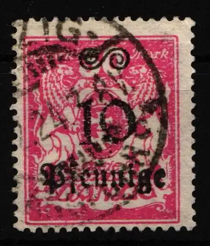 Danzig 182 gestempelt geprüft Infla Berlin #HW219