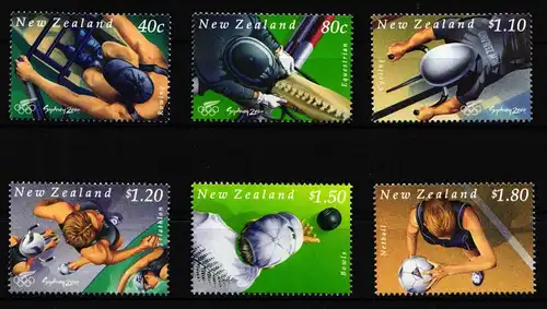 Neuseeland 1851-1856 postfrisch #HV716