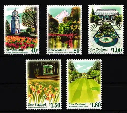 Neuseeland 1565-1569 postfrisch #HV032