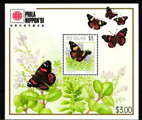 Neuseeland Block 31 postfrisch #HU931