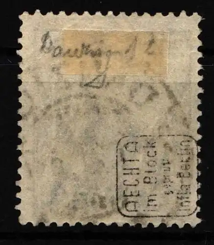 Danzig 4 gestempelt geprüft Infla Berlin #HW366