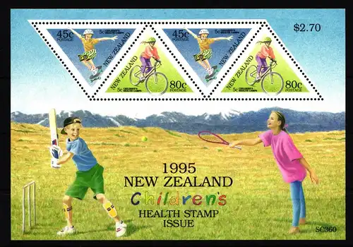 Neuseeland Block 48 postfrisch #HU993