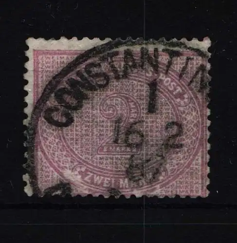 Deutsche Auslandspostämter Türkei V37c VI gestempelt Attest Jäschke BPP #HS931