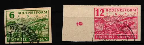 SBZ 85-86 gestempelt #HM550