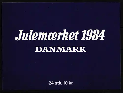 Dänemark aus Jahrgang 1984 postfrisch Grußmarken / Weihnachten #HP929
