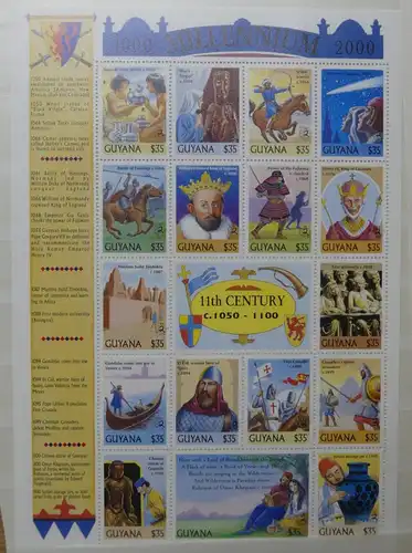 Guyana 6695C–6711C postfrisch Geschichte #HS377