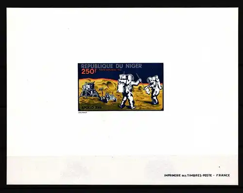 Niger 355 postfrisch EDL / Raumfahrt #HP527