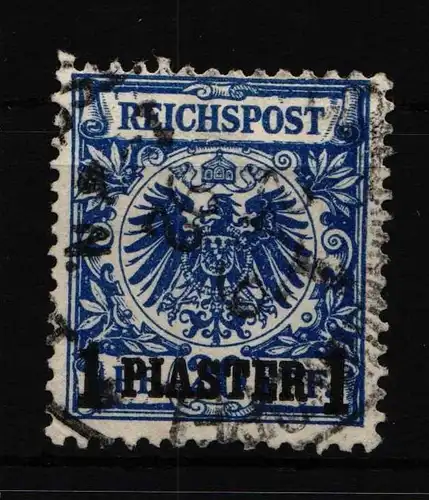 Deutsche Auslandspostämter Türkei 8b gestempelt geprüft Jäschke BPP #HS964