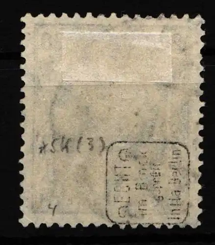 Danzig 4 gestempelt geprüft Infla Berlin #HW373