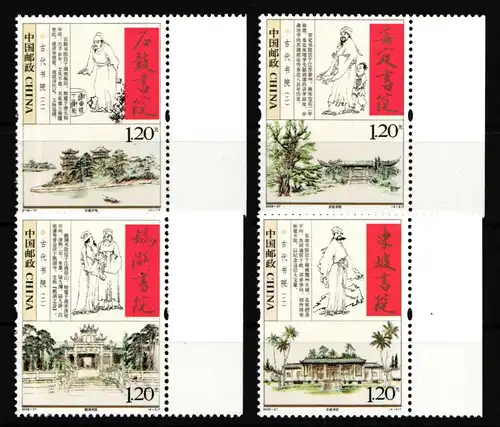 China Volksrepublik 4109-4112 postfrisch #HV573
