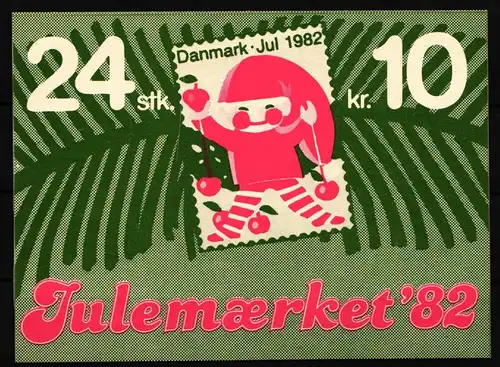 Dänemark aus Jahrgang 1982 postfrisch Grußmarken / Weihnachten #HP927