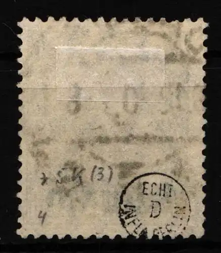 Danzig 4 gestempelt geprüft Infla Berlin #HW362