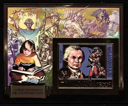 Komoren Block 255 B postfrisch Raumfahrt #HP598