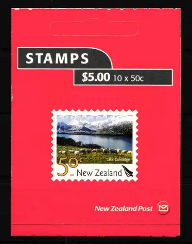 Neuseeland 2412 postfrisch Markenheftchen #HV759