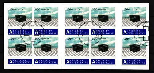 Schweiz 0-136 gestempelt Markenheftchen #HM074