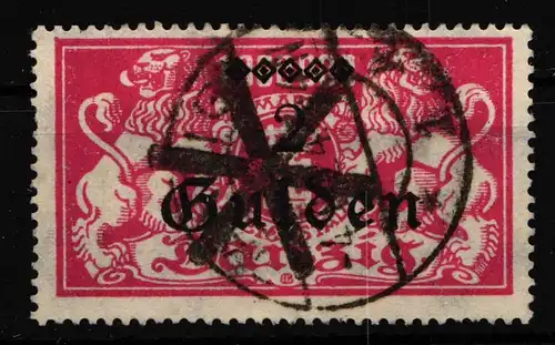 Danzig 190 PFI gestempelt geprüft Infla Berlin #HW169