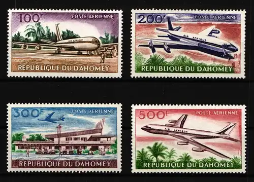 Dahomey 222-225 postfrisch Flugzeuge #GW942