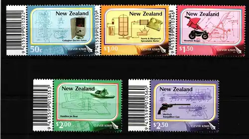 Neuseeland 2446-2450 postfrisch #HV750