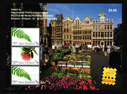 Neuseeland block 205 postfrisch #HV738