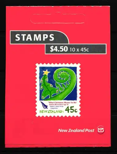 Neuseeland 2375 postfrisch Markenheftchen #HV763
