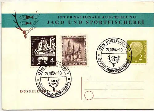 Berlin 106 u.a. auf Sonderpostkarte #HL814