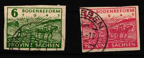 SBZ 85-86 gestempelt #HM554