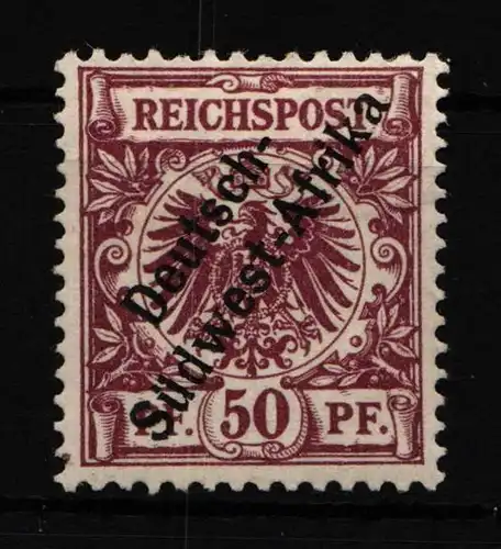 Deutsche Kolonien Deutsch-Südwestafrika II mit Falz #HF781