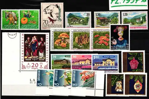 Liechtenstein Jahrgang 1997 postfrisch #HP817