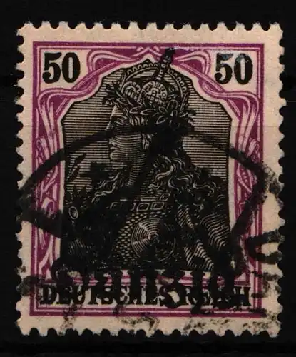 Danzig 7 gestempelt geprüft Infla Berlin #HW321