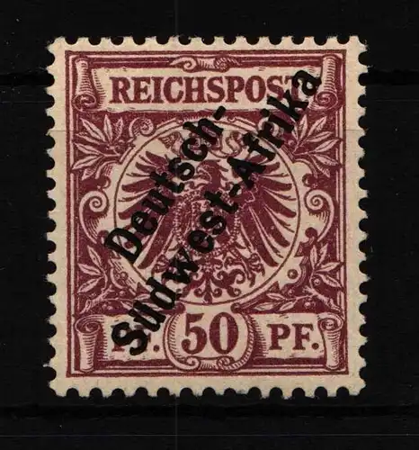 Deutsche Kolonien Deutsch-Südwestafrika II mit Falz geprüft Steuer VÖB #HF784